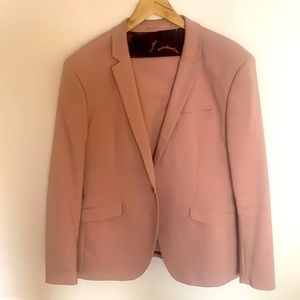 Topman (Rose-Dust) Skinny-fit suit